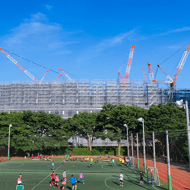 「新國立競技場」關鍵的大屋頂工程已展開
