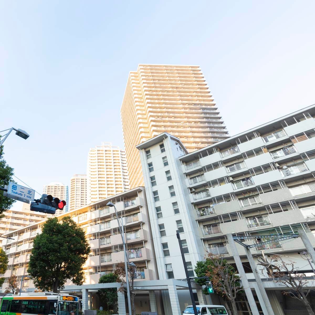 東京都月島地區將建設樓高58層的公寓大廈