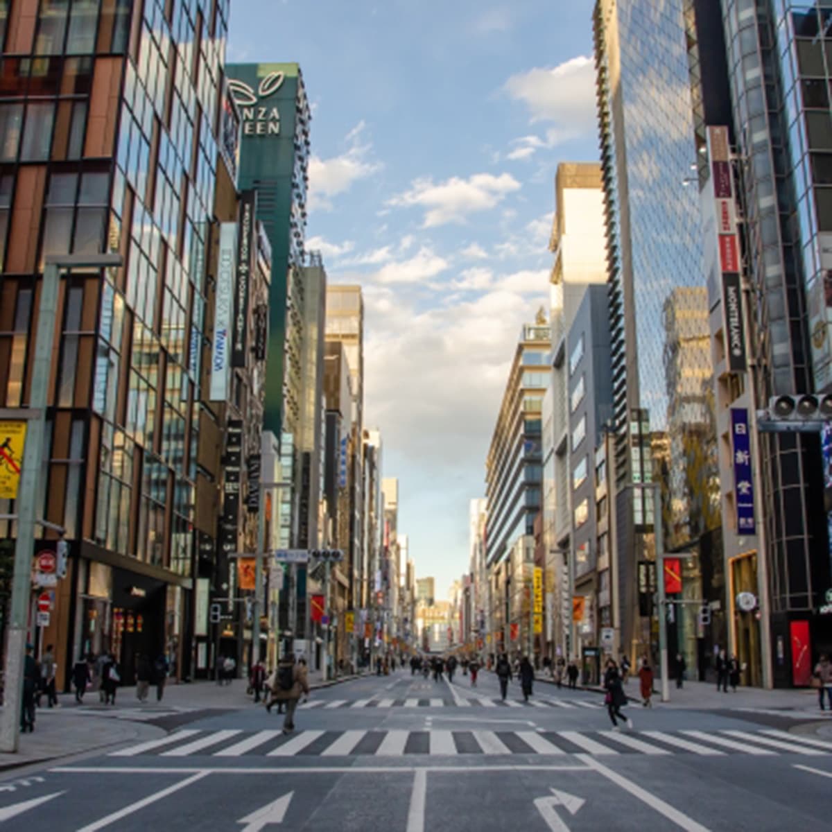 日本主要地區店面租金維持穩定，銀座仍獨占鰲頭