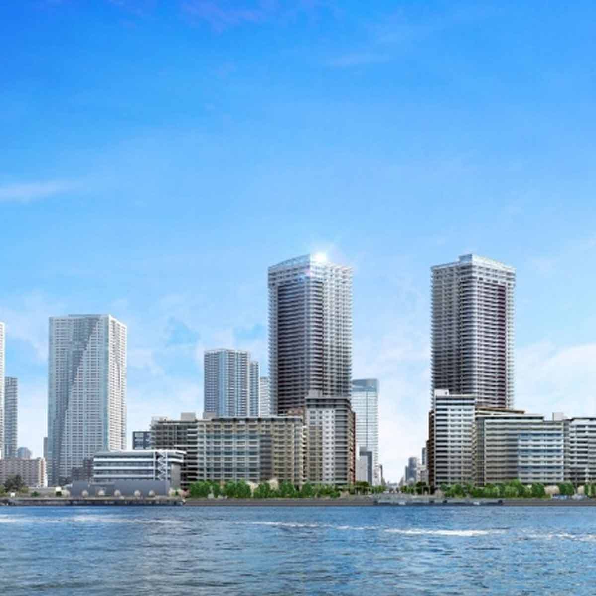 晴海FLAG的塔式公寓大廈第1期573戶登記額滿