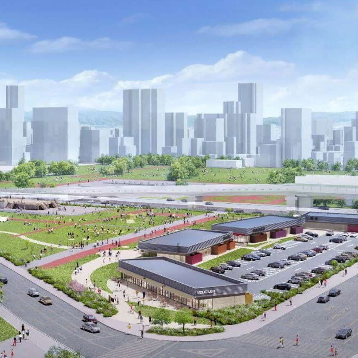 大阪難波宮跡公園重新整建，將於2025年4月開幕