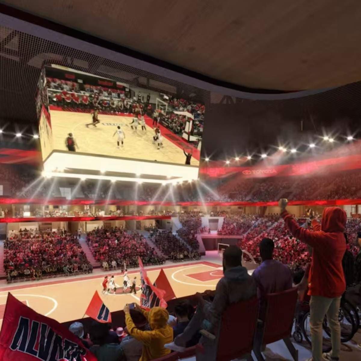 TOYOTA ARENA TOKYO建設現場公開，觀眾席採橢圓形配置