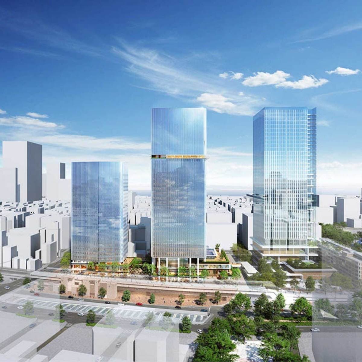 橫濱市關內車站前將興建32層樓娛樂、商業、住宅複合設施