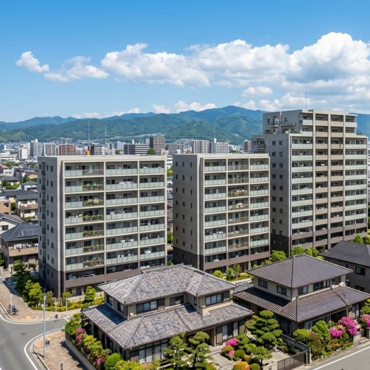 日本全國公寓化率擴大至13.22%