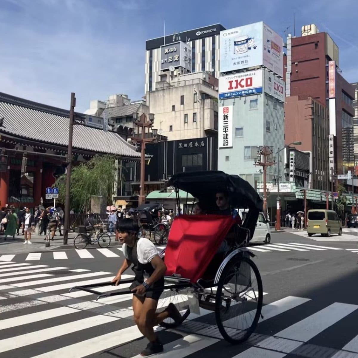 東京路線價上漲8%,淺草受訪日客效應上漲29%