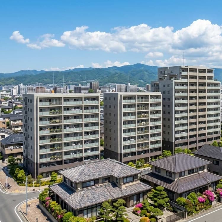 日本全國公寓化率擴大至13.22%